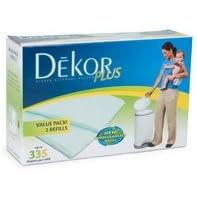 Diaper Dekor Plus 2-pk. Refill
