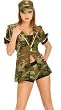 Combat Cutie Costume (Women's Adult Costume)