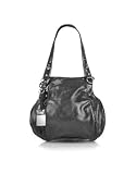 Roccobarocco New Dark - Black Studded Eco-leather Tote Bag