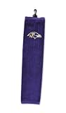 Baltimore Ravens Embroidered Tri-Fold Golf Towel
