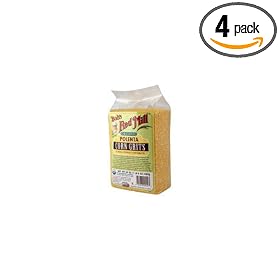 Bob's Red Mill Grits Corn Polenta Organic, 24-ounces (Pack of4)