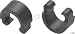 Jagwire C-Clip Housing/Hose Guide, Box/4 Black