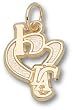 Los Angeles Clippers "I Heart Logo" 1/2" Charm/Pendant -14K/10K, Stainless Steel or Gold Plated