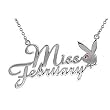 Miss February Playboy Necklace