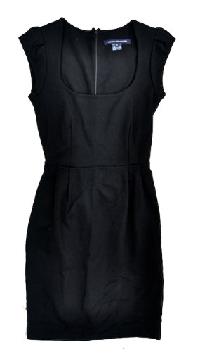 French Connection Black Simple Dress