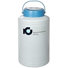 International Cryogenics LN2 Cryogenic Vapor Shipping Vessel, 7 L, with 1 Canister