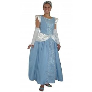 Womens Storybook Deluxe Cinderella Costume Gown