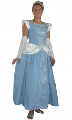 Women 10-12 - Deluxe Cinderella Costume Gown