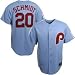 Majestic Philadelphia Phillies #20 Mike Schmidt Light Blue Cooperstown Baseball Jersey