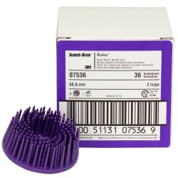 3M Automotive (3M 07536) Scotch-Brite Roloc Body Mans Bristle Disc