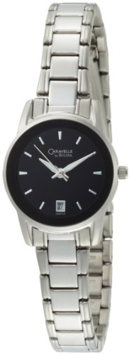 Caravelle by Bulova Women's 43M104 Black Dial Bracelet Watch