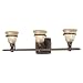 Minka Lacota Dark Brushed Bronze 3 Light Bath 6513-267
