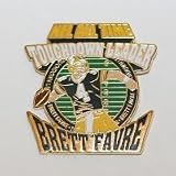 Brett Favre "All Time Touchdown Leader" Pin