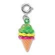 CHARM IT! Triple Scoop Ice Cream Cone Charm