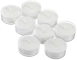 Laura Ashley Scented Tea Light 8-Pack, White Daisy and Lily