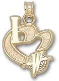 Golden State Warriors I Heart Logo 3/4 Charm/Pendant
