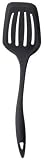 Orka Silicone Slotted Turner, Black