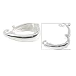 Pearl Clasp Enhancer Sterling Silver Bead Dangle 14mm