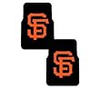 - A Set of 2 MLB Major League Baseball Licensed Universal-fit Molded Front Rubber Floor Mats - San Francisco Giants