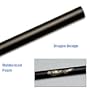 Foam Covered Dragon Design Bo Staff - Black - 50 inches