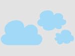 Wandtattoo Wolken Wandsticker 3 St�ck!