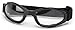 Bobster 375265 Crossfire Folding Goggles, Black Frame/Clear Anti-Fog Lens