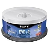 Sony DPR-47/25 Write-once DVD+r Disc - Spindle