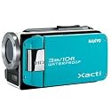 Sanyo VPC-WH1 HD Waterproof Flash Memory Camcorder w/ 30x Optical Zoom (Blue)