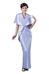 V-neck Ankle Length Evening Dress 