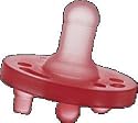 Pacimal Replacement Pacifier - Strawberry Pink