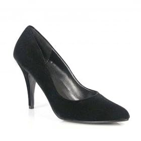 VANITY 420 4 Classic Pump, Black Velvet-Size 10 by Womens Vans Shoes