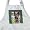 German Shepherd Portrait - Waist Apron With Pockets