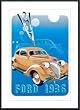 Art Poster Metal Framed Print - Ford, 1936 * - Artist: Anon - Poster Size: 36 X 24