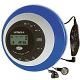 Hitachi DAP-38 Personal MP3 & CD Player with Anti-Shock System