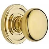 Baldwin 5405.030.PRIV Classic Knob Privacy Set, Polished Brass