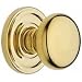 Baldwin 5405.030.PRIV Classic Knob Privacy Set, Polished Brass