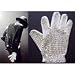 Adult Michael Jackson Fedora Hat And Glitter Glove