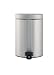 Brabantia Pedal Bin, 3litre, Fingerproof Matt Steel
