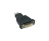 DVI / HDMI Adapter mit vergoldeten Anschl��en Female / Male (z.B. auch f�r PS3 )