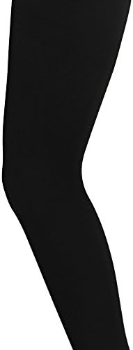 Child X-Lg (57-63 lbs), BLACK - Nylon Opaque Leggings - 2 Pack Black