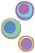 Wallies Wallpaper Cutouts - 25 Retro Vibrant Hot Dots