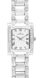 AK Anne Klein Women’s 10-7127SVSV Swarovski® Crystal Accented Silver-Tone Watch Picture