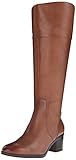 Naturalizer Women's Harbor Wide Calf Riding Boot, Banana Bread, 7 W US