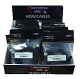 Professional Cable HDMI 1.4V Cable Display Black 6ft 25 Ct Display