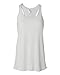 Bella Canvas Ladies' Flowy Racerback Tank L White