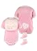 Kansas City Royals Baby Girl's Pink Onesie with Bib and Bootie, Size= 24 Months