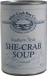 Blue Crab Bay She-Crab Soup 15 oz 4 count by Blue Crab Bay