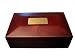 Personalized Cherry Finish Wood Jewelry Box with Free Engraving & Shipping