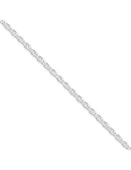 .925 Sterling Silver 2.75mm Cable Chain