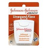 Johnson Johnson Reach Unwaxed Floss Unflavored 55 Yd